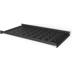 Schroff Varistar Shelf, Stationary, 75 kg, RAL 7021, 600W 1100D