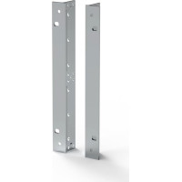 Schroff EuropacPRO 19" Bracket for Textile Gasket, Type F, Handle Holes, 6 U