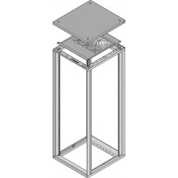 Schroff Novastar Fan Top Cover With 3 Fans, Fan Height 38 mm, 553W 600D
