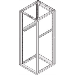 Schroff Novastar Slide Rail, 25 kg, 800D, 1 pair