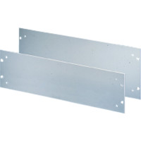 Schroff 19" Front Panel With Holes for Handles, 4 U, 3 mm, Al, Anodized, Untreated Edges