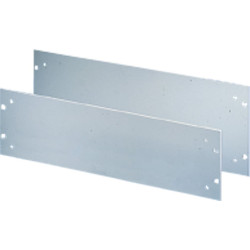 Schroff 19" Front Panel With Holes for Handles, 4 U, 3 mm, Al, Anodized, Untreated Edges