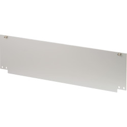Schroff Inpac Front Panel, Bottom-Hinged, 3 U, 2.5 mm, Al, Anodized, Untreated Edges