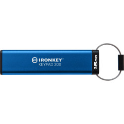 Kingston USB-Stick  16GB Kingston IronKey Keypad 200 AES-256 retail