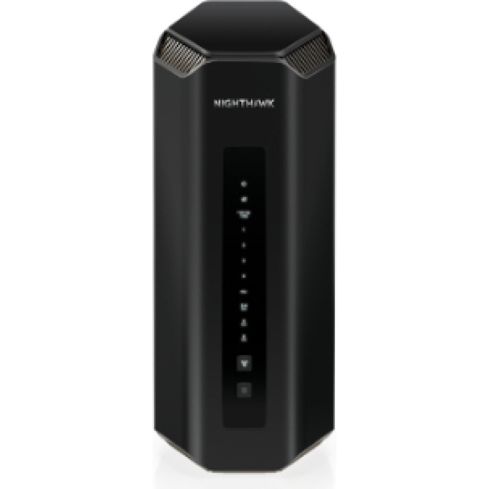 Netgear Nighthawk RS700S bezvadu rūteris 10 Gigabit Ethernet Trīs diapazoni (2,4 GHz / 5 GHz / 6 GHz) Melns