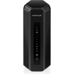 Netgear Nighthawk RS700S bezvadu rūteris 10 Gigabit Ethernet Trīs diapazoni (2,4 GHz / 5 GHz / 6 GHz) Melns