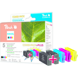 Peach 316405 tintes kārtridžs 5 pcs Melns, Tirkīzzils, Fuksīns, Dzeltens