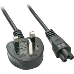 Lindy UK Mains Power Cable, 2m