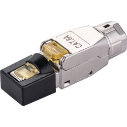 Value Field Plug Cat.6A/Class EA, shielded, short screw