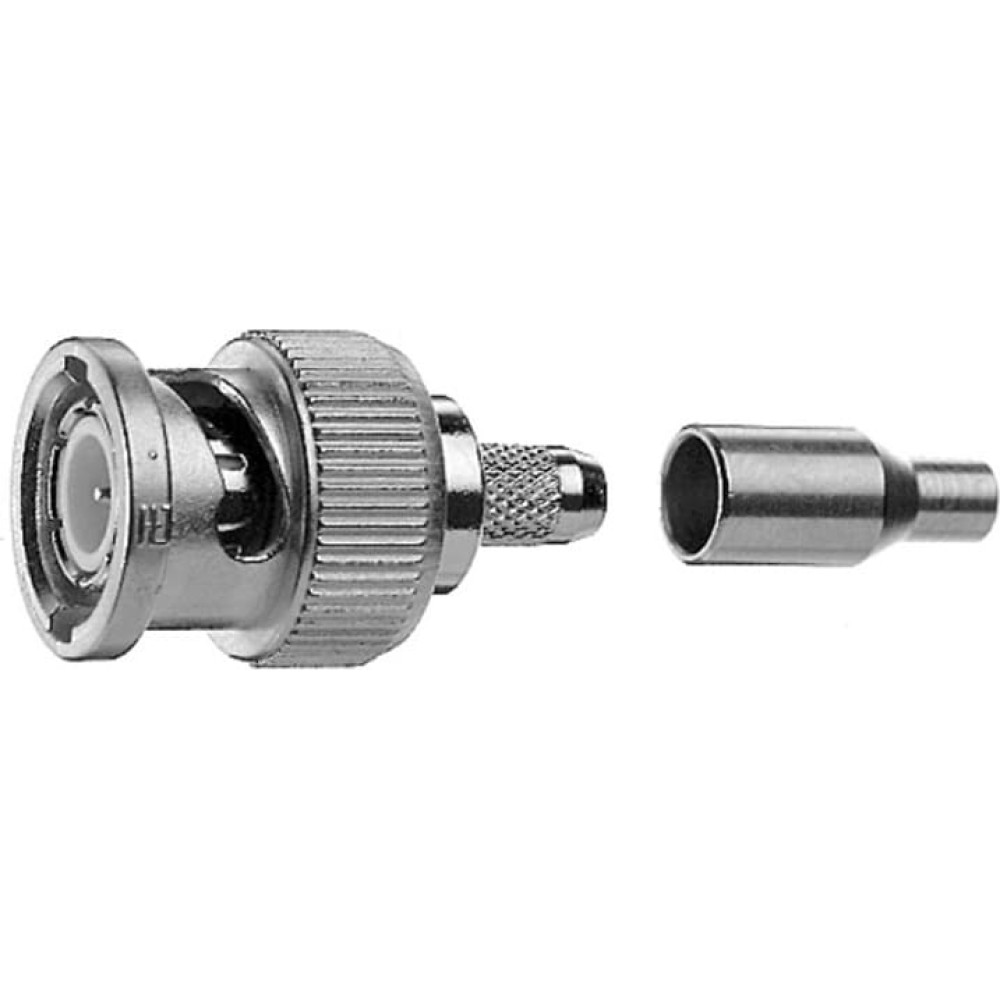 Teleg&auml;rtner Karl G&auml;rtner  TELEG&Auml;RTNER BNC-Crimpstecker 75 Ohm f&uuml;r RG-179B/U