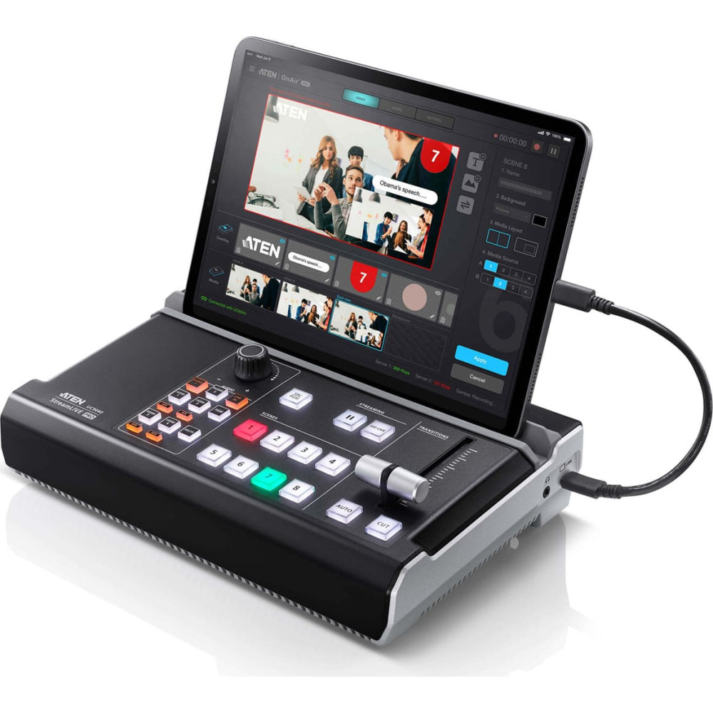 Aten UC9040 StreamLIVE Pro All in One Mehrkanal AV Mixer