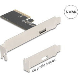 Delock PCI Express x4 Card to 1 x external OCuLink SFF-8612 - Low Profile Form Factor