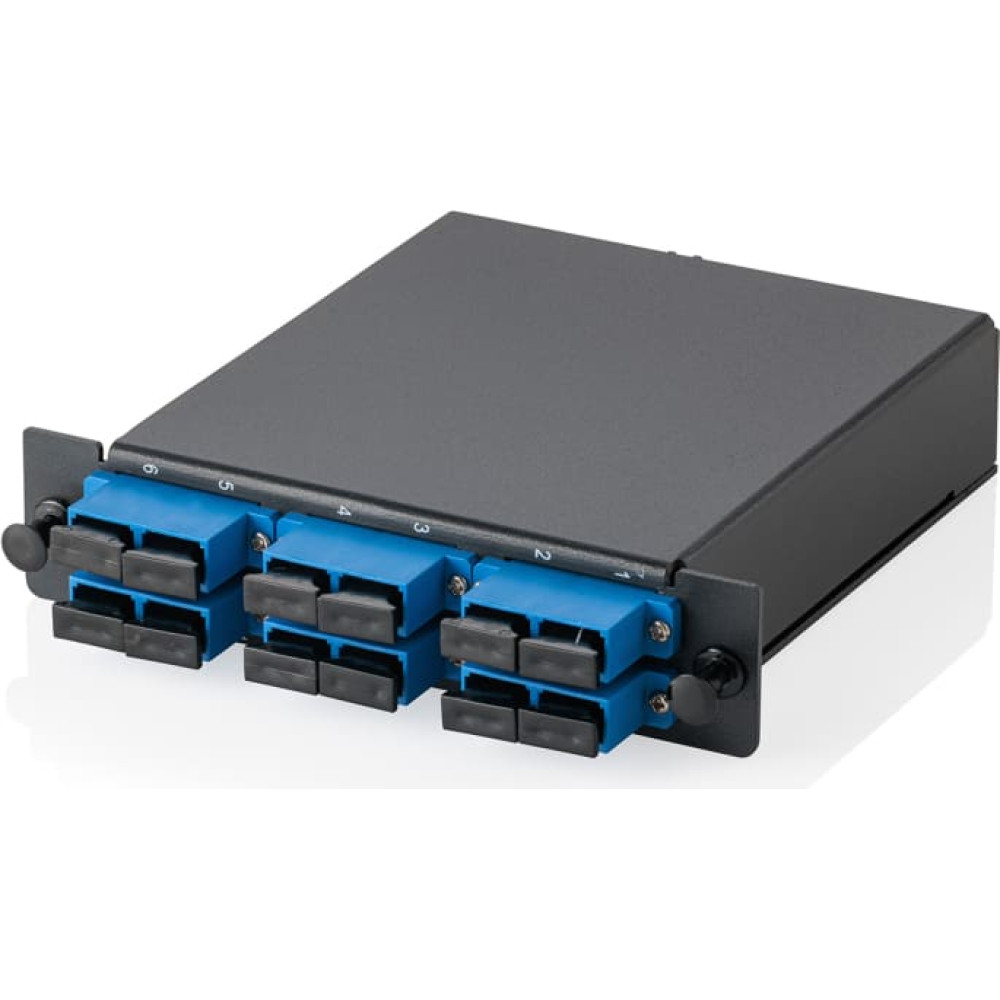 Digitus MPO cassette, singlemode OS2, SC/DX, SC to MPO, for 3 cassette fields