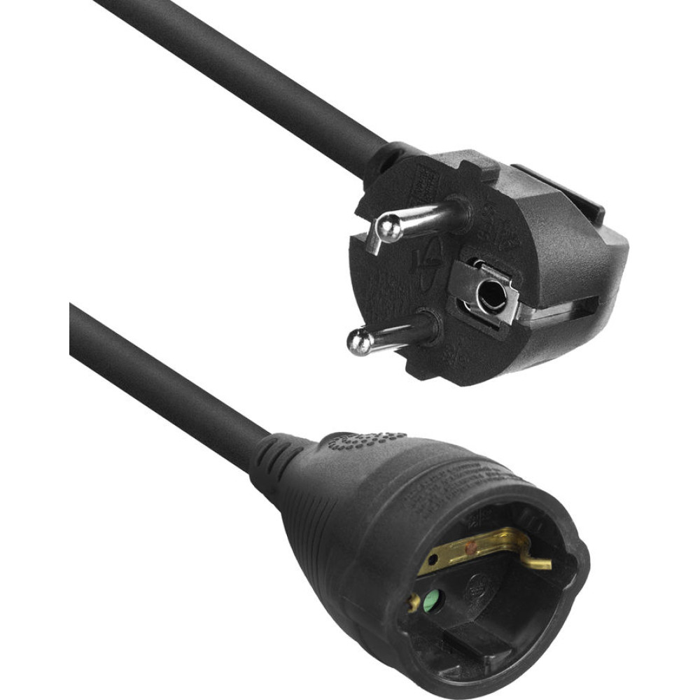 ACT 230V EXTENSION CABLE 10M BLACK