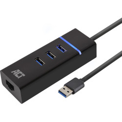 ACT USB 3.1 HUB 3PRT + GIGA PORT