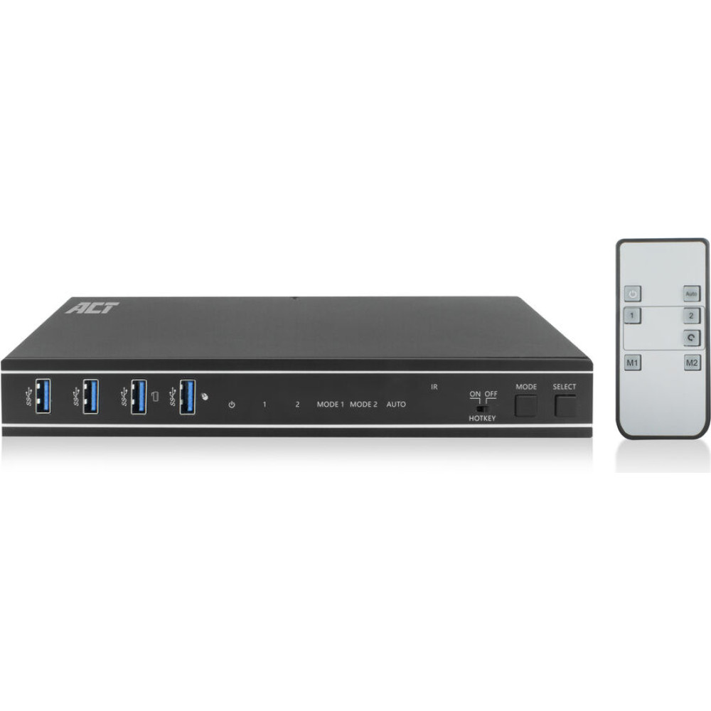ACT KVM SWITCH 2X DUAL HEAD HDMI