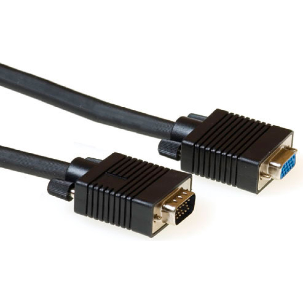 ACT VGA CABLE MOLDED HD15M/F 3.00M