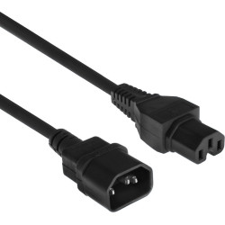 ACT POWERCORD C14-C15 BLACK  2.00M