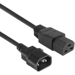 ACT POWERCORD C14 - C21 BK 2.00M