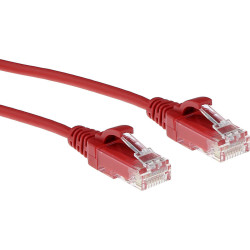 ACT CAT6 U/UTP SLIMLINE RD 7.00M