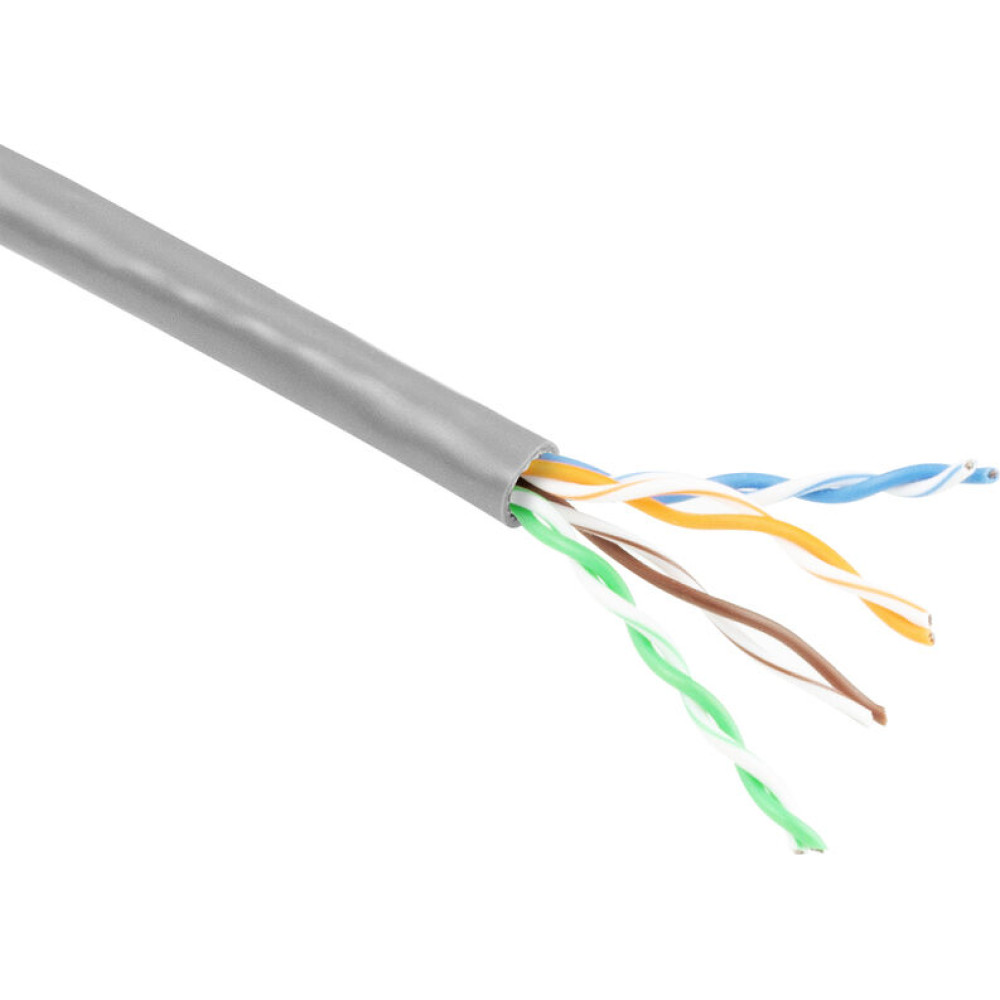 ACT C6 U/UTP PATCH PVC GREY   100M
