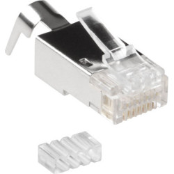 ACT RJ45 PLUG C6A FTP OD1.5 MM
