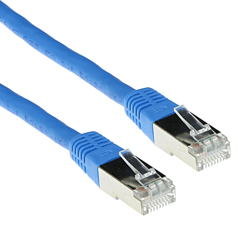 ACT CAT6 S/FTP LSZH BLUE     3.00M
