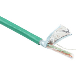 ACT C5E F/UTP PATCH LSZH GRN  500M