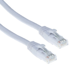 ACT CAT6A U/UTP SNAGLESS WT  1.50M