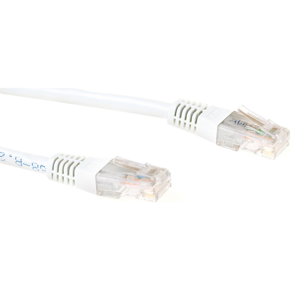 ACT CAT6 U/UTP LSZH WHITE 2.00M
