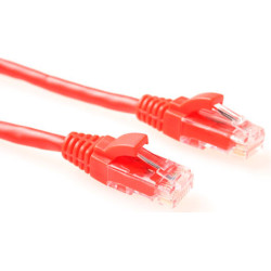 ACT CAT6 U/UTP COMPONENT RD  1.00M