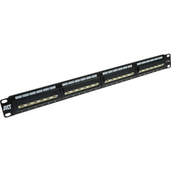 ACT PATCHPANEL 24P UTP C5E 45GR