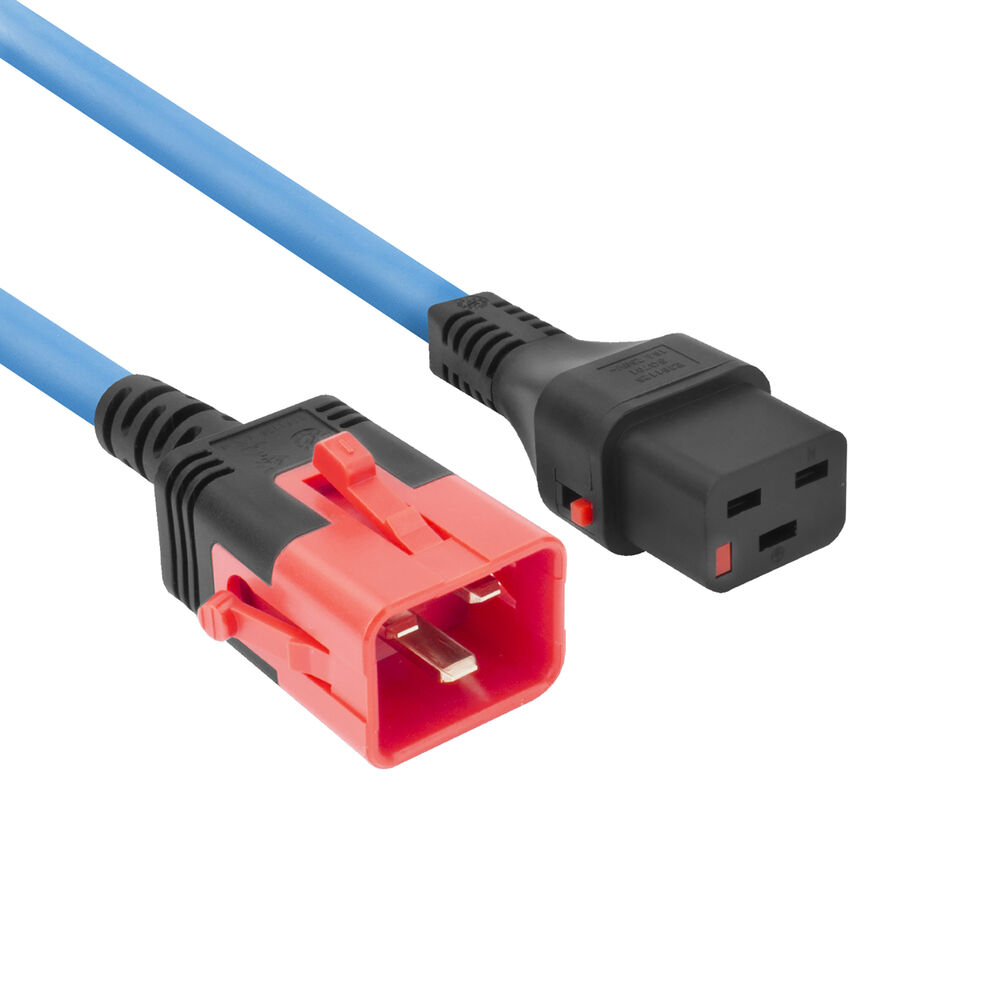 ACT POWERCORD C19L-C20DL BU 1.0M