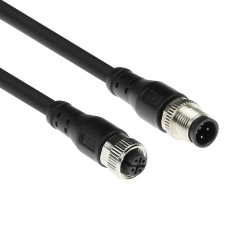 ACT M12A-4pM - M12A-4pF SH 3.00m