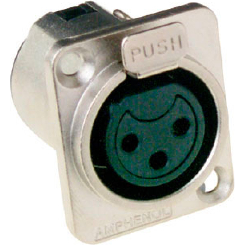 Amphenol XLR-5 AC D-CHASSIS FEMALE
