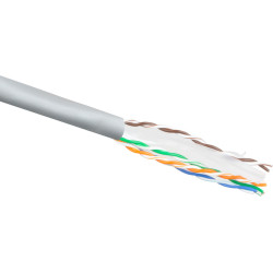 ACT C6 U/UTP SOLID PVC GREY   305M