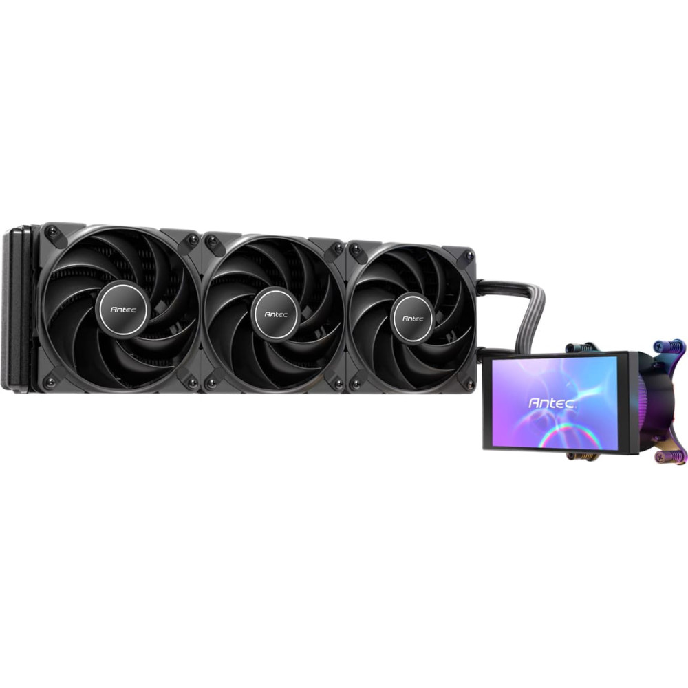 Antec Vortex VIEW 360 mit LCD Display, schwarz
