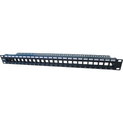 Multimedia Connect UNLOADED 24 P PANEL BC 1U ONLY FOR UNSHEILDED JACK