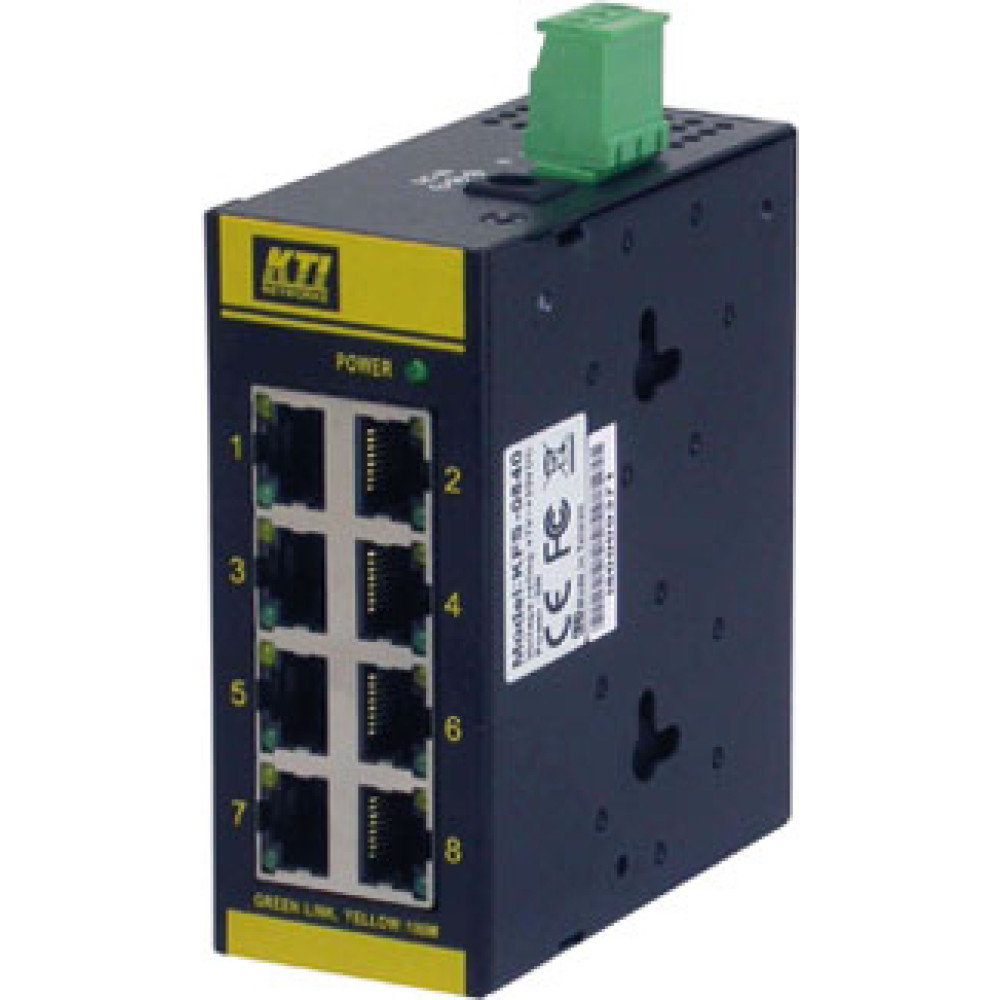 Kti Networks INDUSTRIAL 10/100 8 PRT