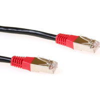 ACT C5E F/UTP LSZH CROSS BK  2.00M