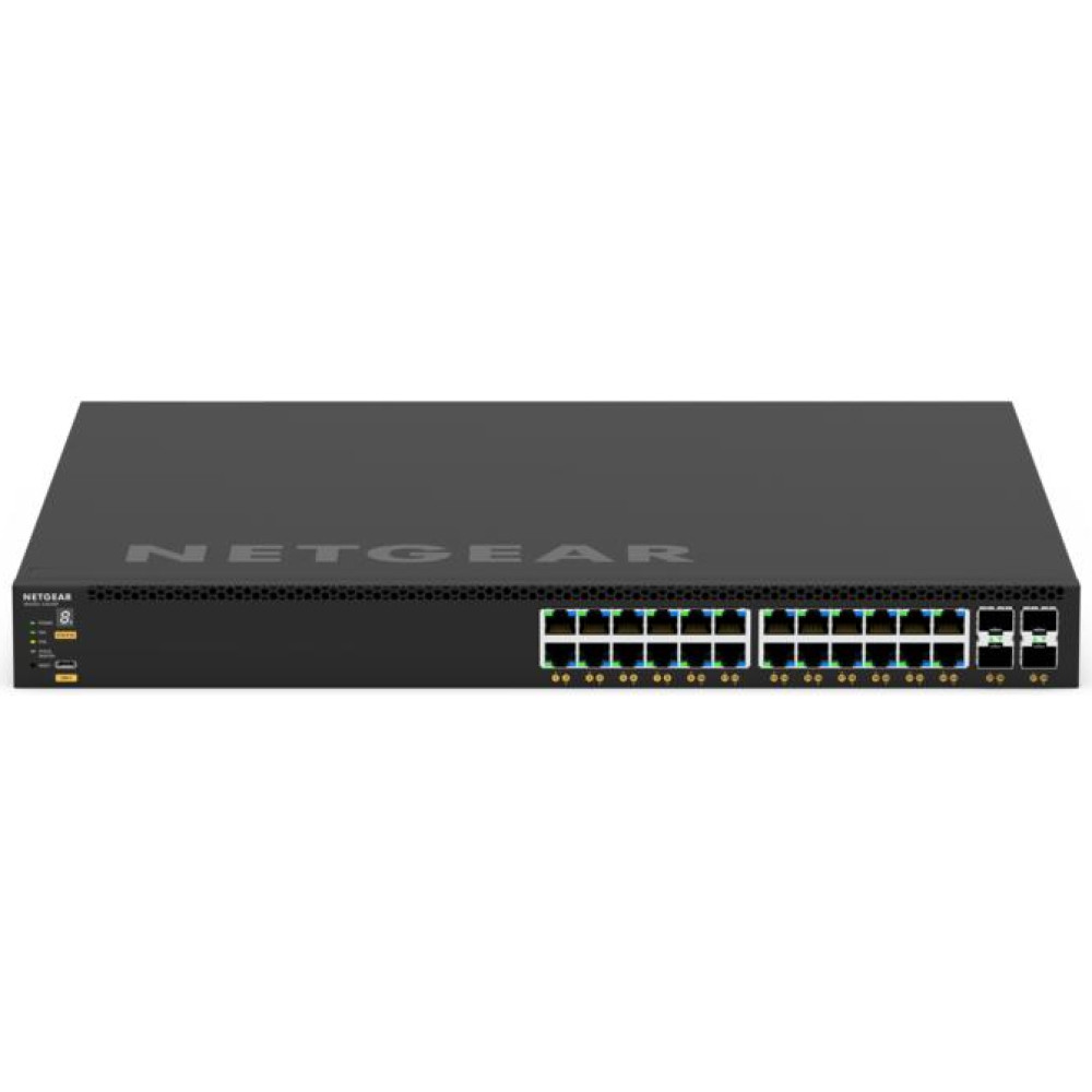 Netgear GSM4328-100AJS Managed L3 Gigabit Ethernet (10/100/1000) Power over Ethernet (PoE) 1U Black