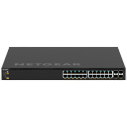 Netgear GSM4328-100AJS Managed L3 Gigabit Ethernet (10/100/1000) Power over Ethernet (PoE) 1U Black