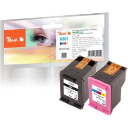 Peach PI300-562 tintes kārtridžs Melns, Tirkīzzils, Fuksīns, Dzeltens