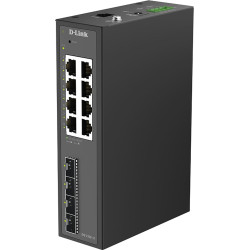 D-Link DIS-210G-12 12-Port Switch, Smart Managed Gigabit Industrial