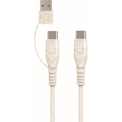 Biond BIO-CT-TC USB-C to Type-C+A 3A Cable, 1,2 m