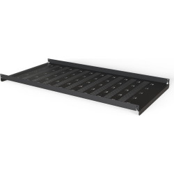Schroff Varistar Shelf, Stationary, 75 kg, RAL 7021, 600W 1200D