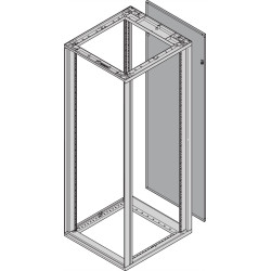 Schroff Novastar Rear Panel Full Height, RAL 7021, 38 U 553W