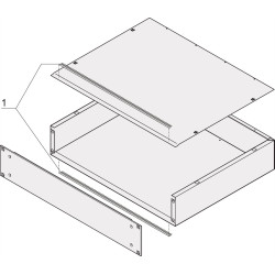 Schroff MultipacPRO EMC Shielding Kit, Al-Zn Version