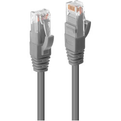 Lindy 10m Cat.6 U/UTP LSZH Network Cable, Grey