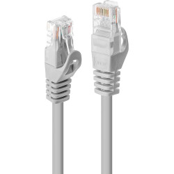 Lindy 3m Cat.6 U/UTP Network Cable, Grey